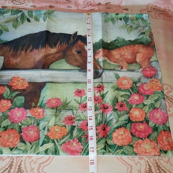 Horse Pillow Cover. Cat Pillow Cover. Farm Ranch - Picture 11 of 12